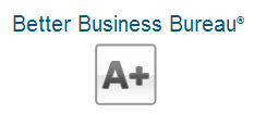 Better Business Bureau A+ rating