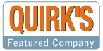 quirks featured company logo